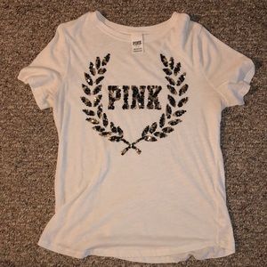 PINK VS Cheetah Sequin Shirt